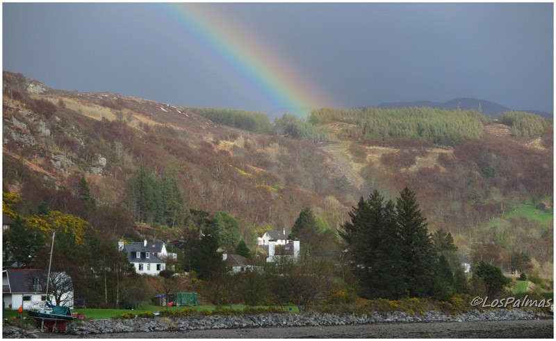 Arcoíris - Rainbow en Ullapool - Highlands - Escocia