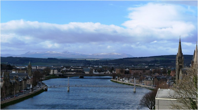 Vistas de Inverness desde el Castillo