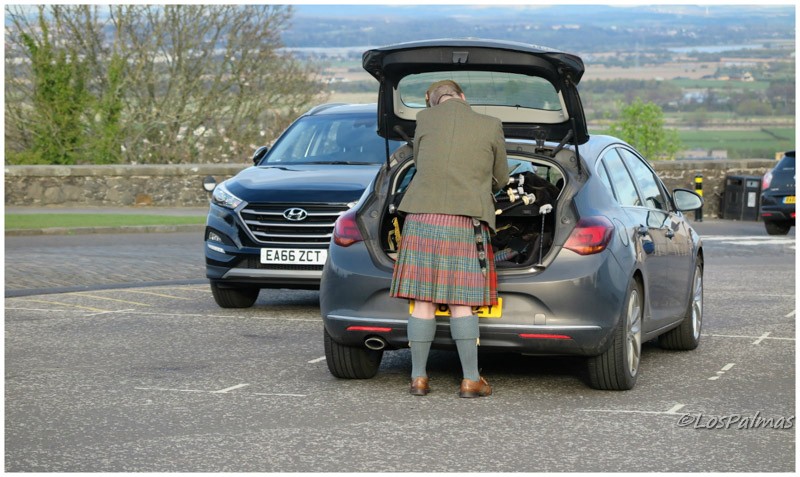 Stirling Escocia Scotland Scozia Kilt