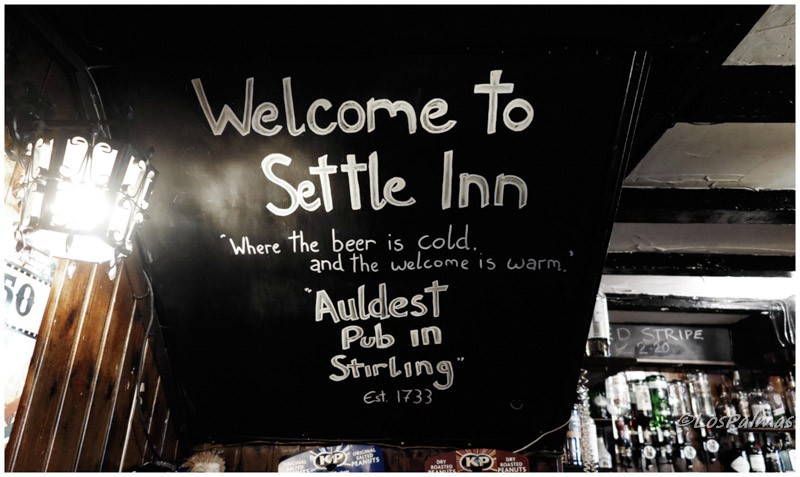Stirling Escocia Scotland Scozia Settle Inn pub