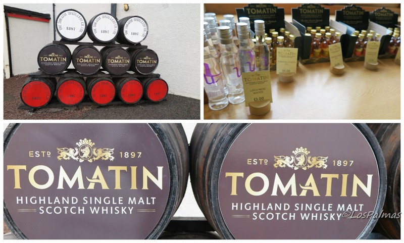 Destilería Tomatin Escocia Scotland