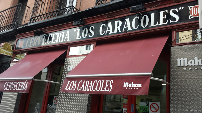 Los Caracoles de calle Toledo en Madrid españa Spagna Spain