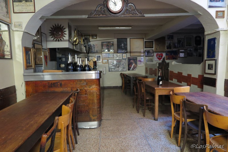 Interior de la Osteria del Sole