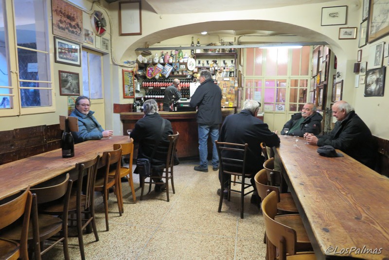 Ambiente en la Osteria