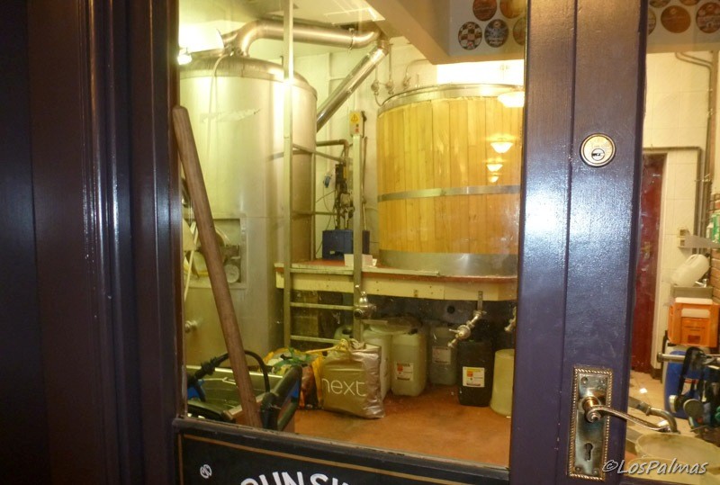 Fabricando cerveza en Brunswick Inn