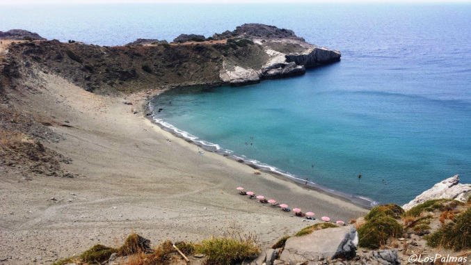 Playa de Agios Paulos en Creta, Grecia - Crete , Greece