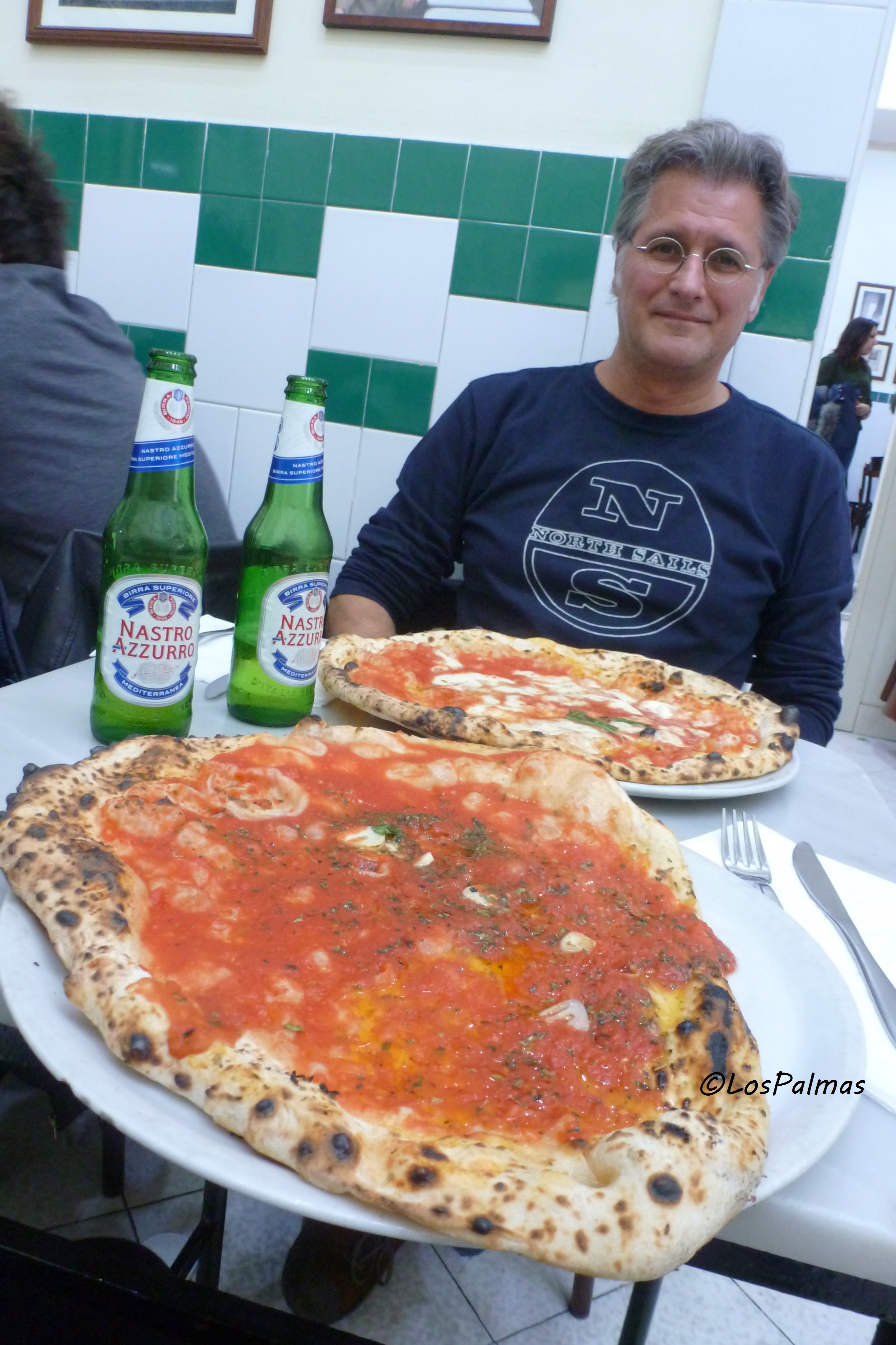 Palma y pizza