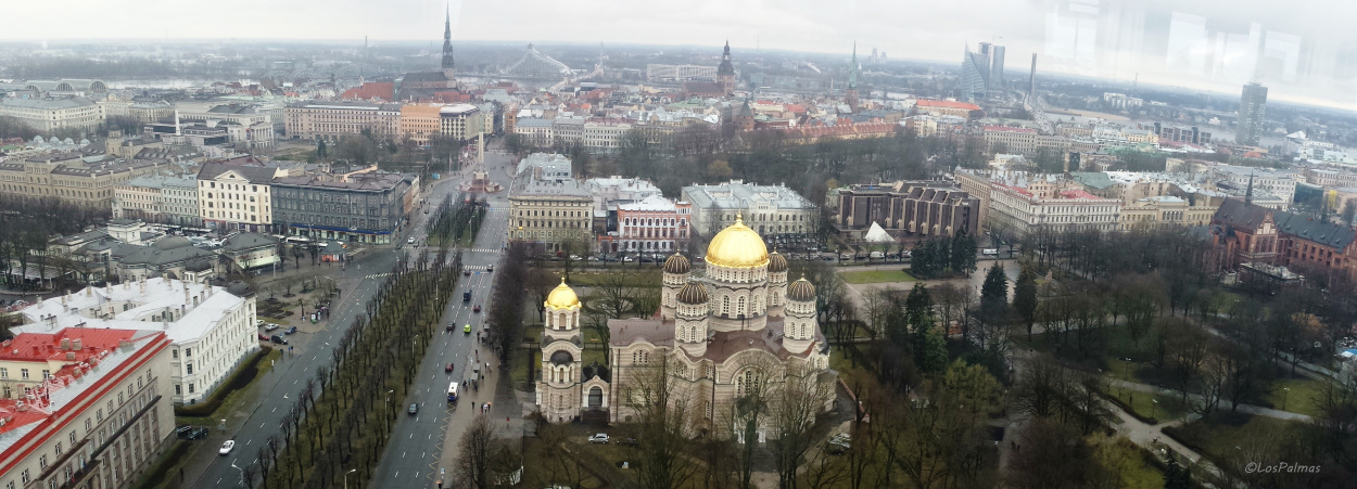 Vistas Catedral Ortodoxa de Riga