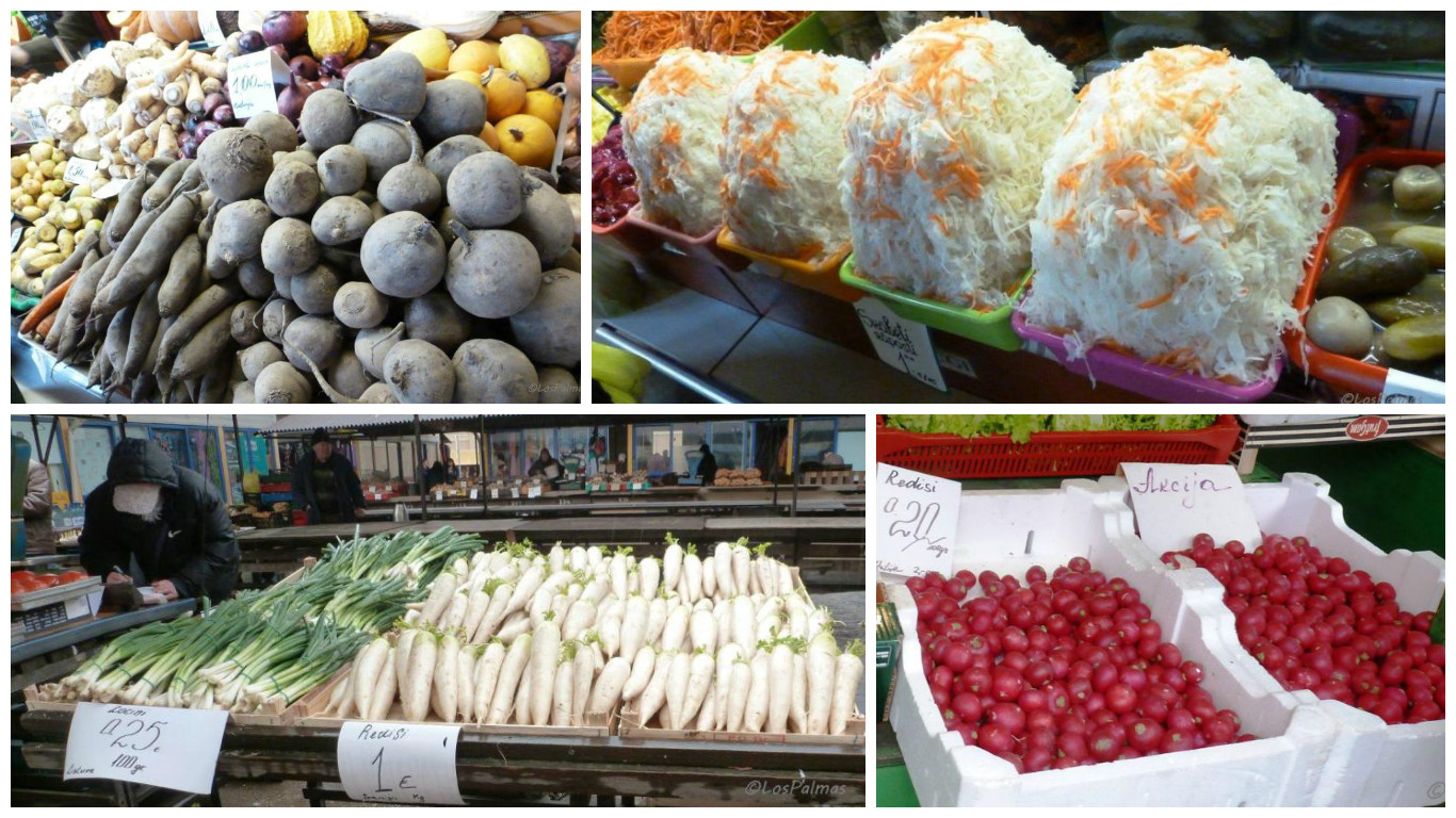 Variedad verduras