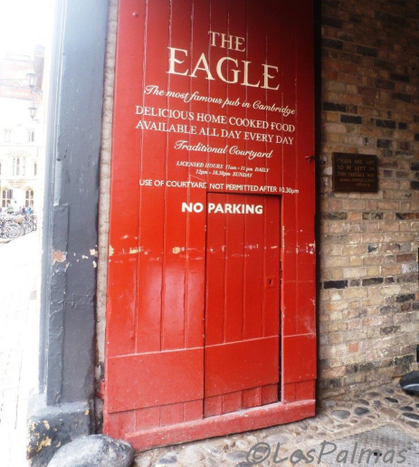 Entrada pub The Eagle - Cambridge